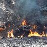 Api yang Muncul dari Dalam Kali Sudah Padam, Bau Minyak Tanah Masih Menyengat