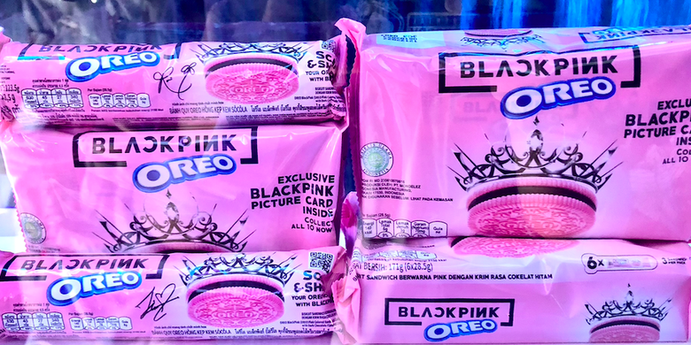 Peluncuran resmi Oreo X Blackpink di Jakarta, Jumat (6/1/2023).