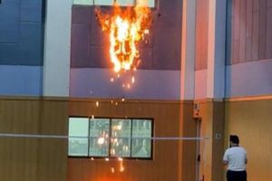 Kebakaran Sekolah Tzu Chi di PIK, Diduga akibat Disambar Petir