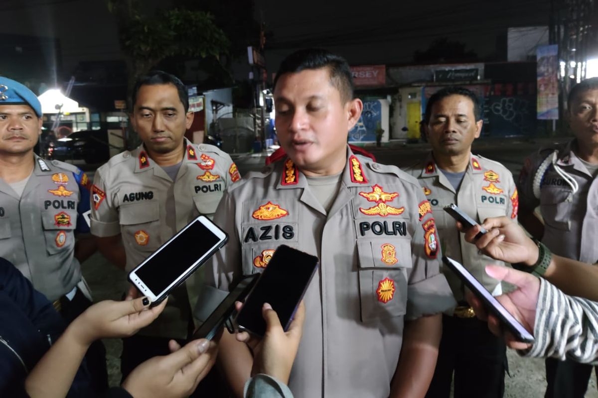 Kapolres Metro Depok Kombes Pol Azis Andriansyah menyatakan bahwa tawuran pelajar di Pancoran Mas mengakibatkan satu korban jiwa, Jumat (31/1/2020).