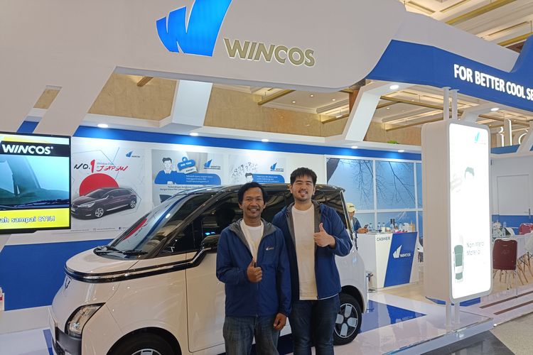 Promo kaca film Wincos di JAW 2023