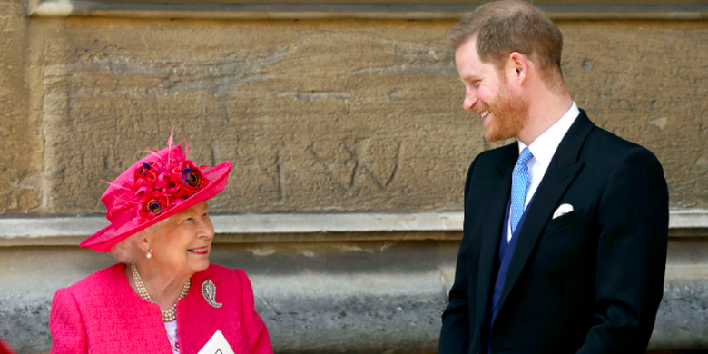 Pangeran Harry dan Ratu Elizabeth II. Pada Kamis (8/9/2022) waktu Ingris, Ratu Elizabeth II wafat.