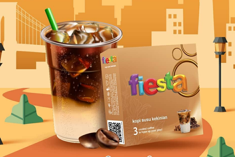 Rilisan terbaru Fiesta Indonesia rasa kopi susu kekinian 