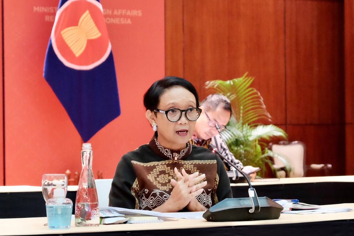 At the virtual meeting, Retno Marsudi encouraged ASEAN and Australia to forget stronger regional partnership in the field of economy and politics. 