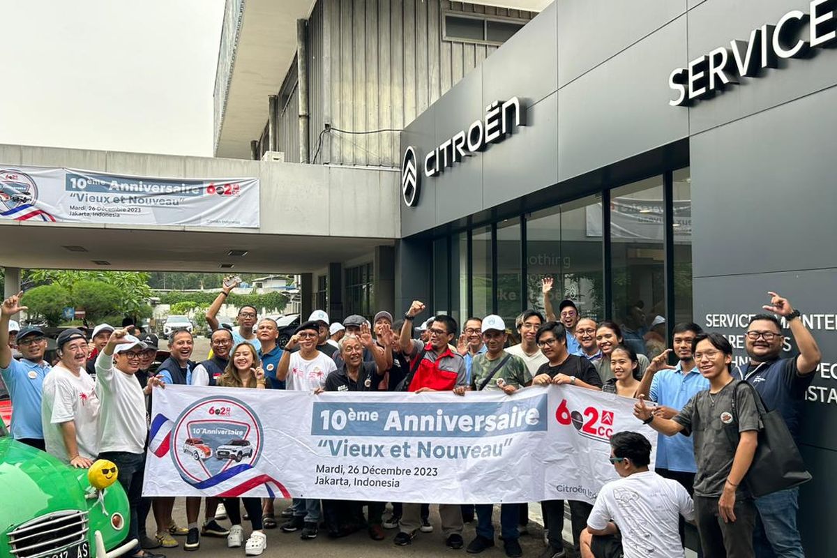 Mengusung tema Old and New, para pecinta Citroen 602cc menyelenggarakan  perayaan ulang tahun ke-10 tahun pada Selasa, 26 Desember 2023. 