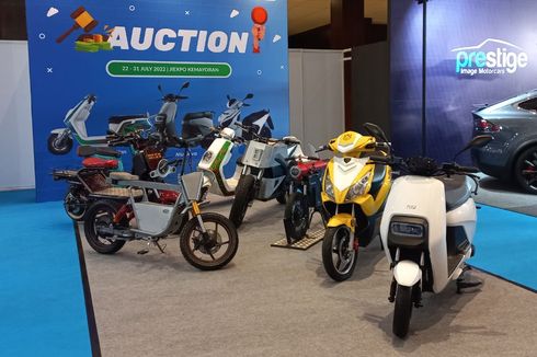 Pilihan Motor Listrik Murah di PEVS 2022, Harga Mulai Rp 16 Jutaan