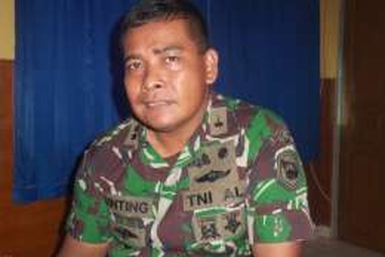 Komandan Batalyon Marinir Lantamal X Jayapura Letnan Kolonel (Mar) Marthin Luther Ginting