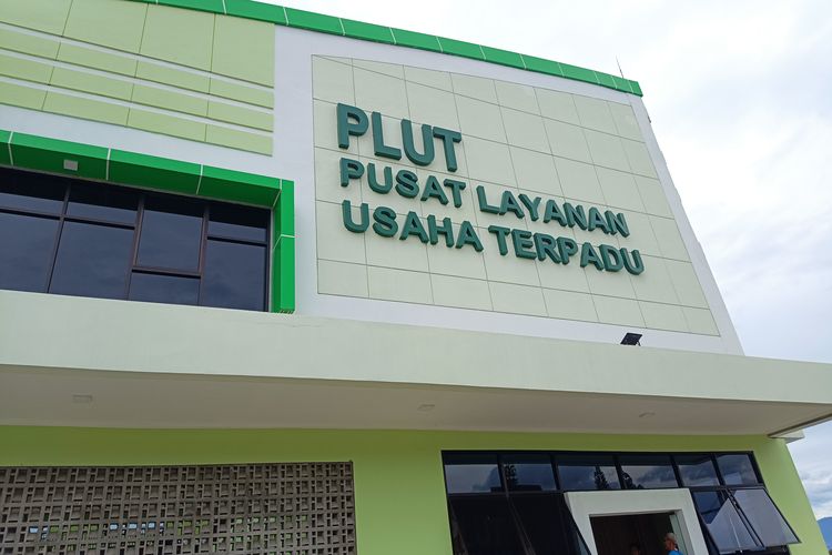 Dokumentasi peresmian gedung PLUT Dinas Koperasi dan UKM Kabupaten Bandung pada 5 Juli 2023.