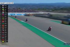 Dramatis, Marquez Kalahkan Dovizioso di Aragon