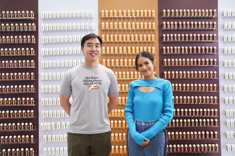 Maudy Ayunda jadi brand ambassador Oatside