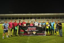 Lewat Sepak Bola Lintas Komunitas, Dompet Dhuafa Berhasil Kumpulkan Donasi untuk Warga Palestina