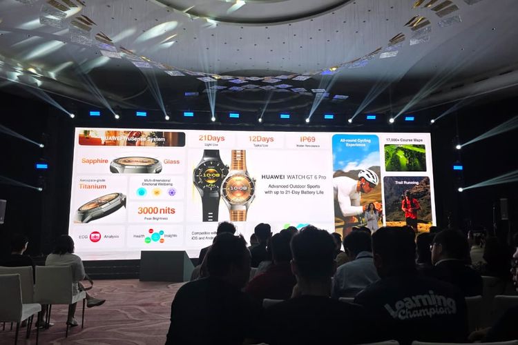 Spesifikasi Huawei Watch GT 6 Pro.
