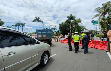 Ada Proyek Polder Ruas Jalan Artha Gading Ditutup Setahun