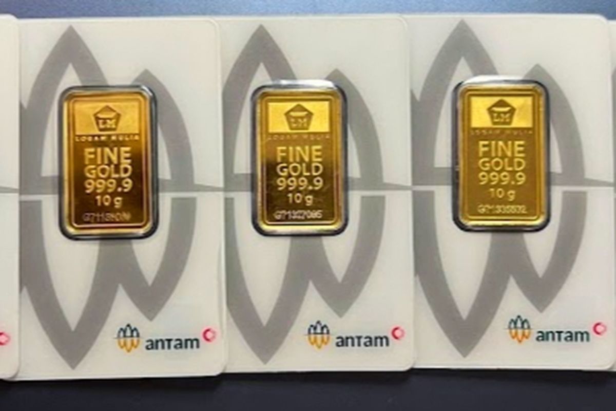 Emas Antam. Harga emas Antam hari iniRabu, 11 Juni 2025 di laman Logam Mulia.