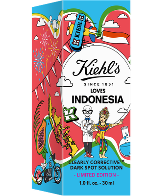 Kiehl's Love Indonesia dengan kemasan bertema budaya Indonesia