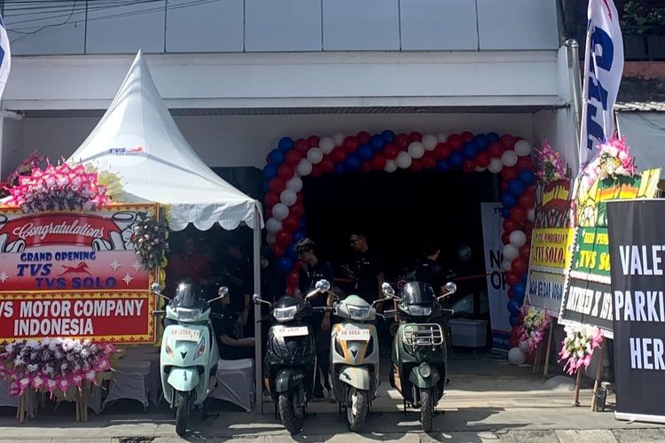 TVS Motor buka diler baru di Solo