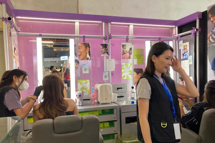 Brightspot SuperMRKT di Agora Mall, Jakarta Pusat, Kamis (27/11/2025).