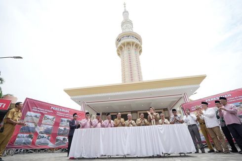 Lengkapi Wisata Religi, Masjid Agung Al Aqsha Klaten Operasikan Lift Menara Pandang