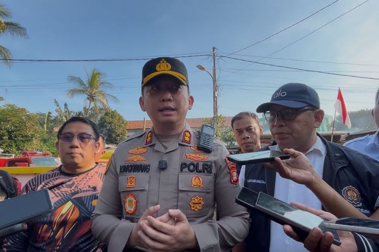 Kapolres Tangerang Selatan AKBP Viktor Ingkiriwang saat ditemui di Asrama Polisi Serpong, Tangerang Selatan.