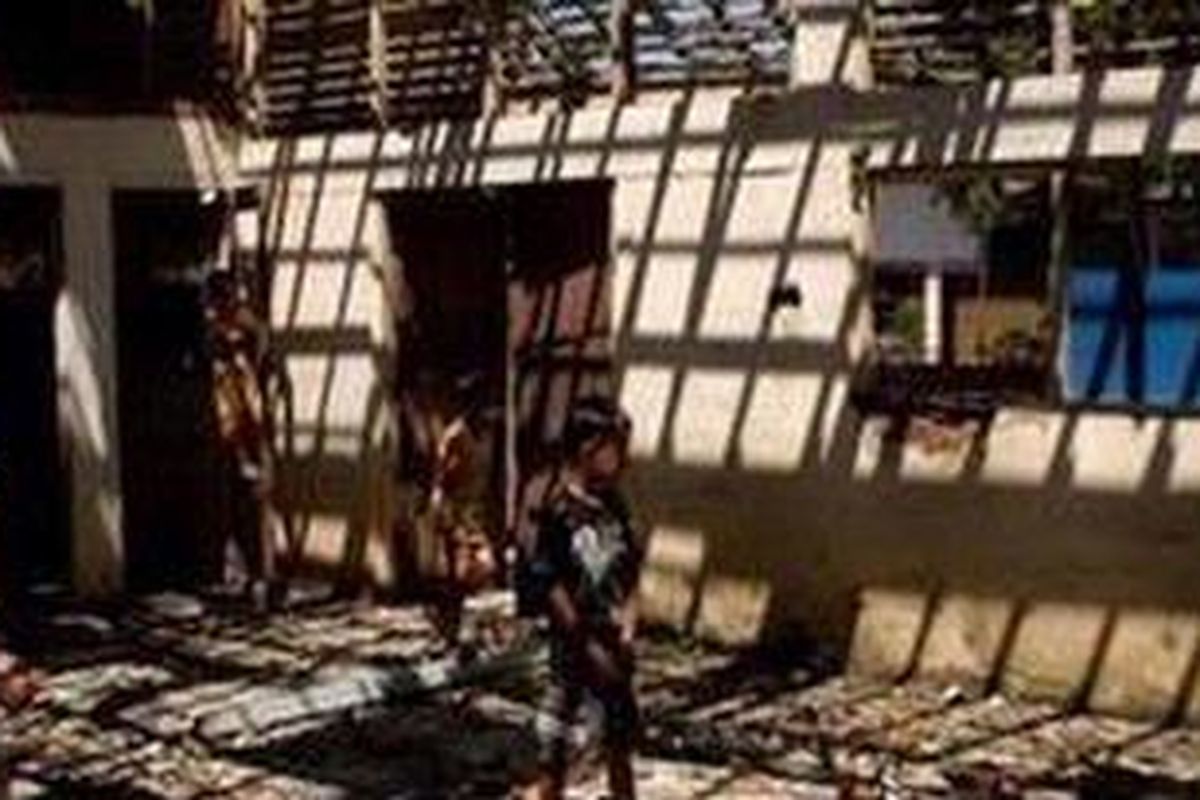 Ilustrasi: Sekolah rusak