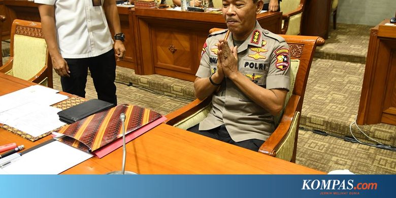 Aklamasi Jadi Kapolri, Idham Azis: Terima Kasih Pak Jokowi... - KOMPAS.com