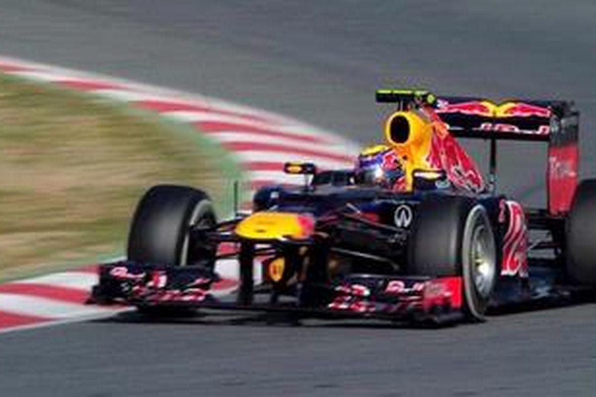 Pebalap Red Bull Racing, Mark Webber.