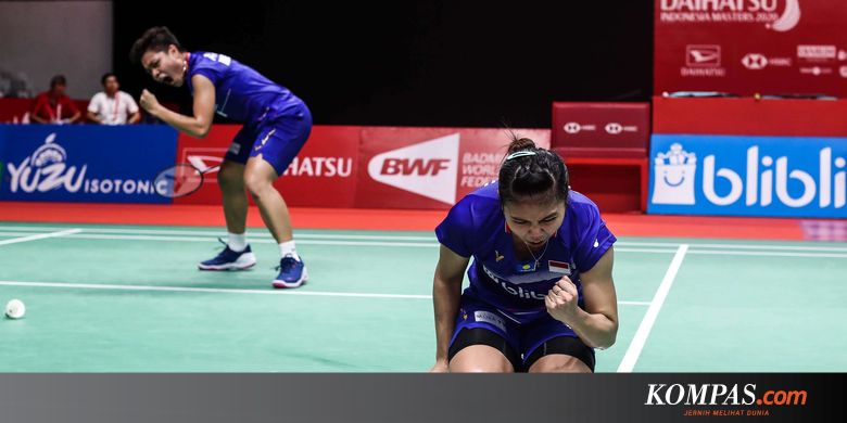 Hasil Indonesia Masters 2020, Greysia/Apriyani Tembus Final