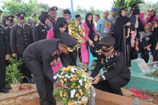 Upacara Iringi Pemakaman Bripka Rangga Korban Lion Air JT 610