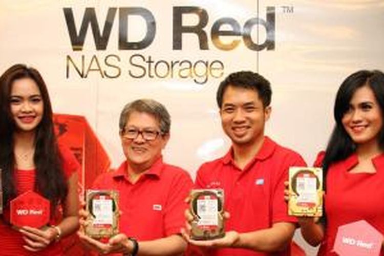 WD Red besutan Western Digital diluncurkan di Jakarta, Kamis (4/9/2014).