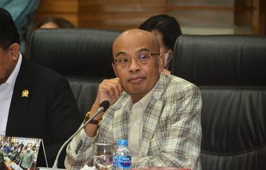 Wakil Ketua Komisi III Dewan Perwakilan Rakyat (DPR) Desmond Junaidi Mahesa. 