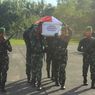 Upacara Militer di Ambon Sambut Jasad Prada Sujono, Korban Heli MI-17 