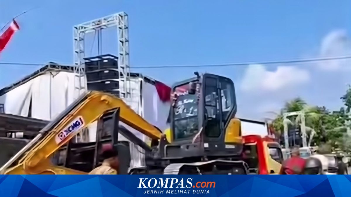 Gebrakan Dadakan Grobogan, Seserahan Ekskavator Mewah Buat Geger