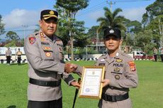 Polisi Penangkap Penjahat Saat Jemput Anak Dapat Hadiah Sekolah Inspektur dari Kapolri