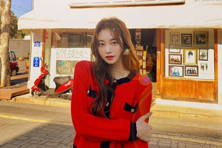 Salah satu member MOMOLAND yang memilih hengkang, Taeha.