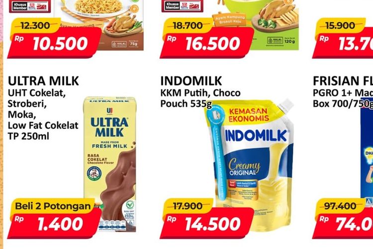 Promo JSM Alfamart 7-9 Agustus 2026, Ultra Milk Beli 2 Diskon Rp 1.400