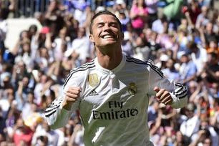 Striker Real Madrid asal Portugal, Cristiano Ronaldo.