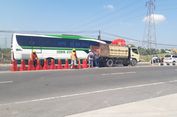 Jalan Solo-Yogyakarta Sepanjang 300 Meter Diberlakukan 'Contraflow', Ada Pekerjaan Proyek di Pintu Tol Kuncen Ceper