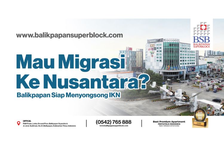 Balikpapan Superblock siap sokong ibu kota baru, Nusantara. 
