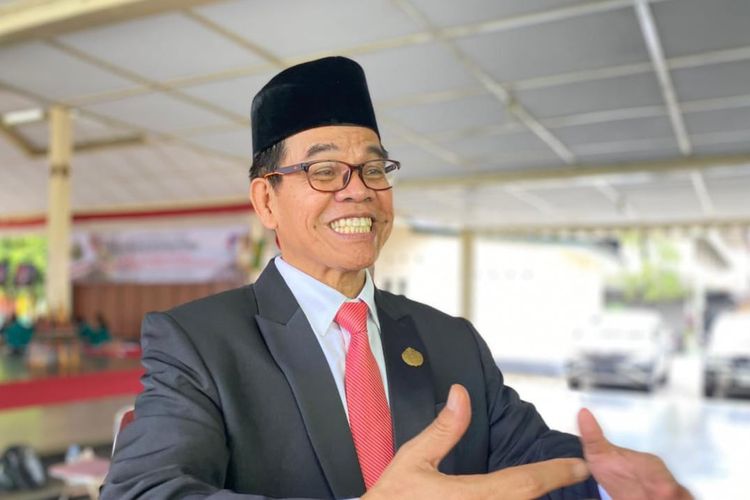 Sekretaris Jenderal Taman Siswa, Ki Saur Panjaitan ditemui di Taman Siswa, Yogyakarta, Jumat (2/5/2025).