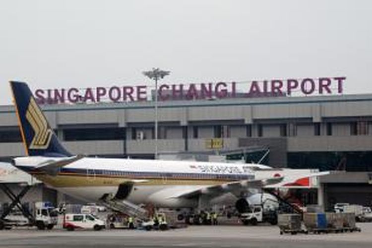 Bandara Internasional Changi, Singapura.