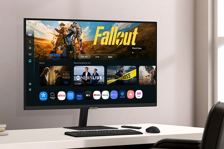 Monitor pintar Samsung Smart Monitor M7 (M70F)