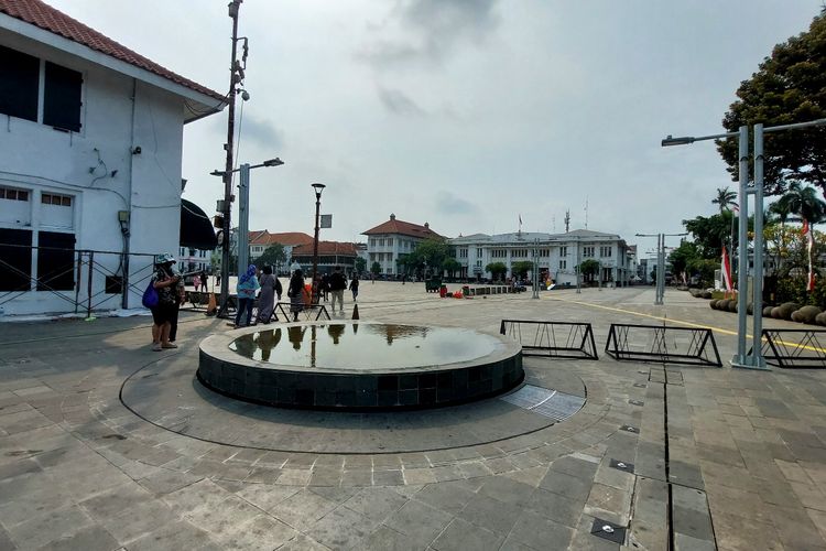 Revitalisasi Kawasan Wisata Kota Tua hampir rampung, akses masuk di Jalan Lada dibuka, Senin (22/08/2022).