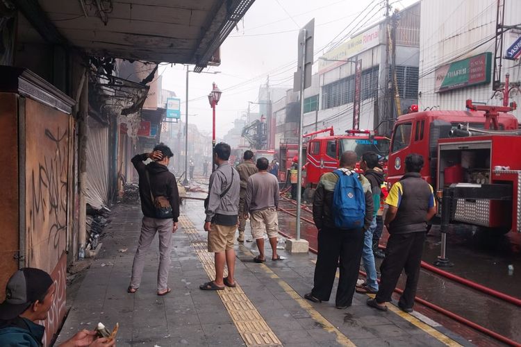Jalan Suryakencana Bogor Ditutup Imbas Kebakaran, Kapan Dibuka Lagi?