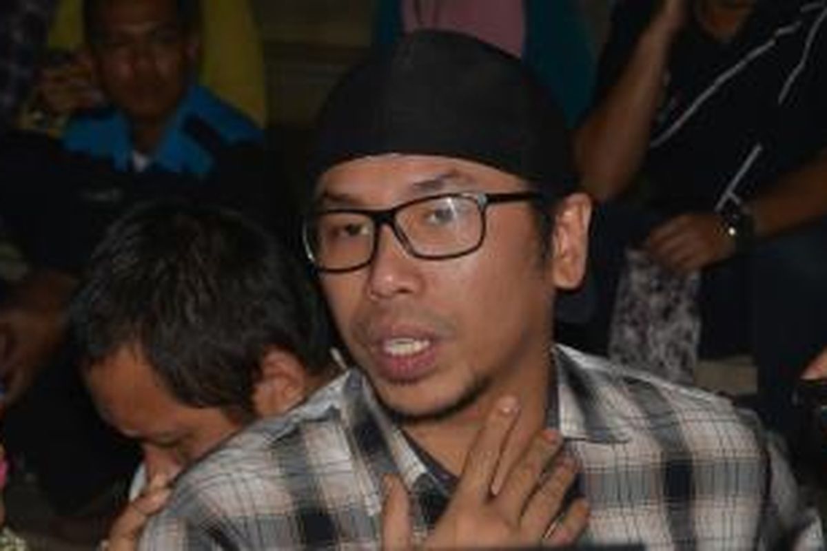 Sammy Simorangkir di Mabes Polri, Jakarta Selatan, Senin (9/11/2015)