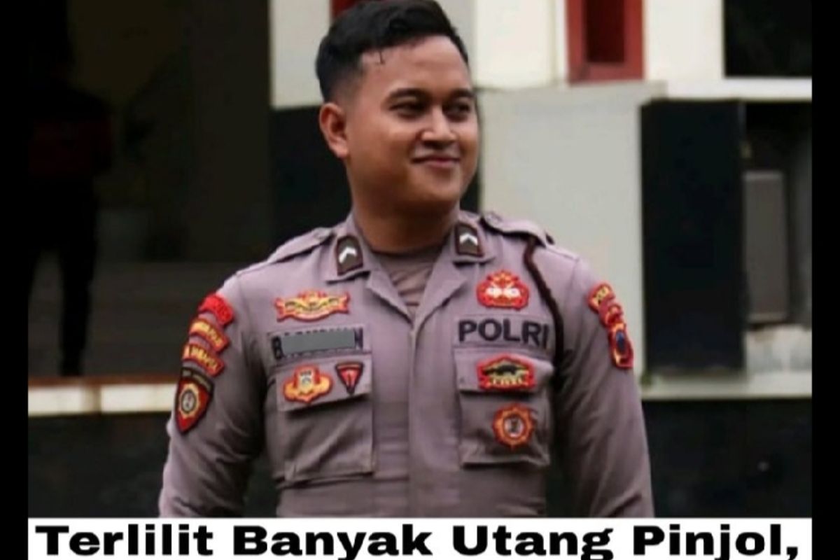 Anggota Polda Jawa Tengah, Bripda Bagus Yoga Ardian diduga tipu banyak perempuan karena terjerat pinjol. 