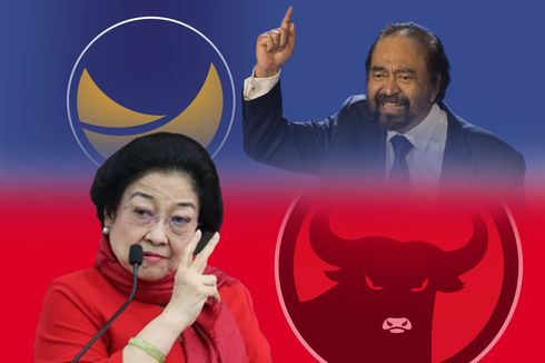 Sinyal Penolakan PDI-P soal Pertemuan Megawati dan Surya Paloh...