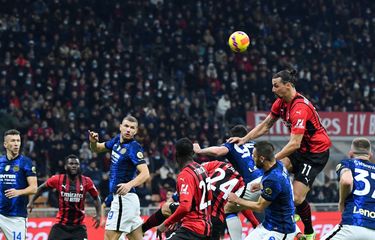 Pertandingan Milan vs Inter pada pekan ke-12 Liga Italia 2021-2022 di Stadion San Siro, Senin (8/11/2021) dini hari WIB. 