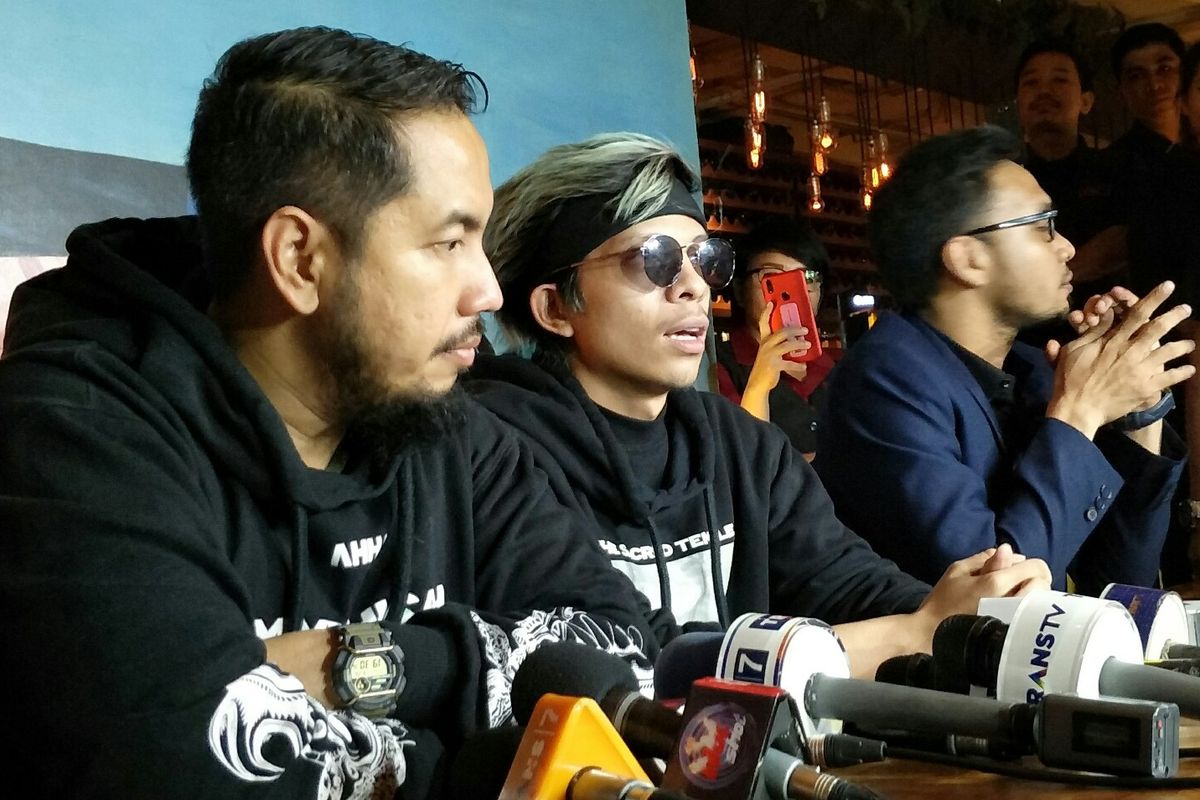 YouTuber Atta Halilintar saat menggelar jumpa pers di Senayan City, Senayan, Jakarta Pusat, Kamis (26/9/2019).