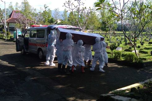 Pemakaman Jenazah Covid-19 di TPU Giriloyo Magelang Meningkat, Petugas Kewalahan