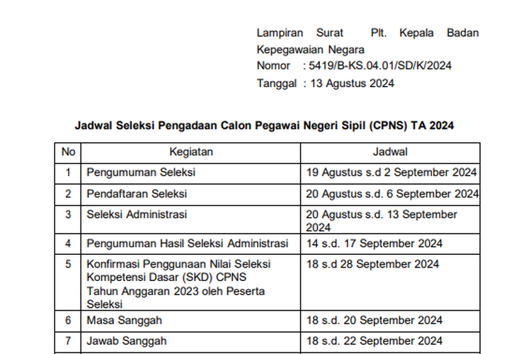 Syarat dan Cara Cek Formasi CPNS 2024, Dibuka 20 Agustus Halaman all